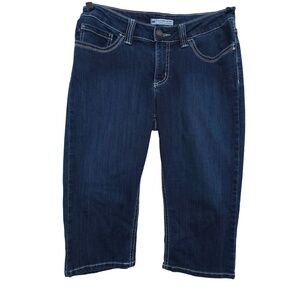 Lee Women's Slender Secret Bermuda Jean Shorts Size 8 Medium